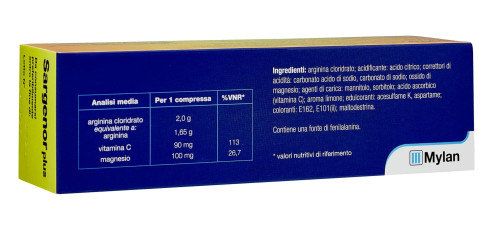 900343942 - Sargenor Plus Integratore  di Arginina Vitamina C e Magnesio 14 compresse effervescenti - 7891707_5.jpg