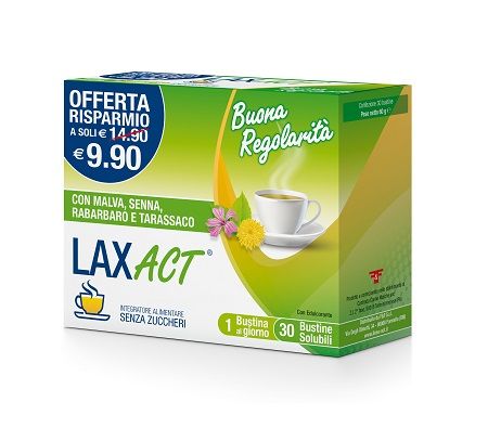 Lax Act Integratore Regolarità Intestinale 30 Bustine