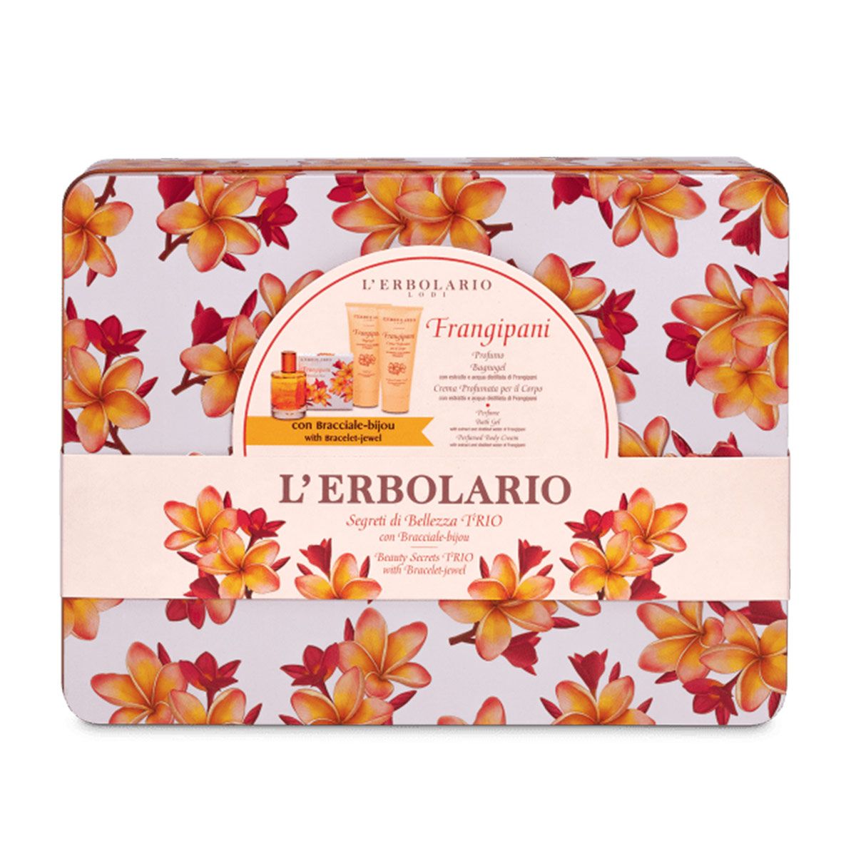 L'erbolario Frangipani Segreti Di Bellezza Trio