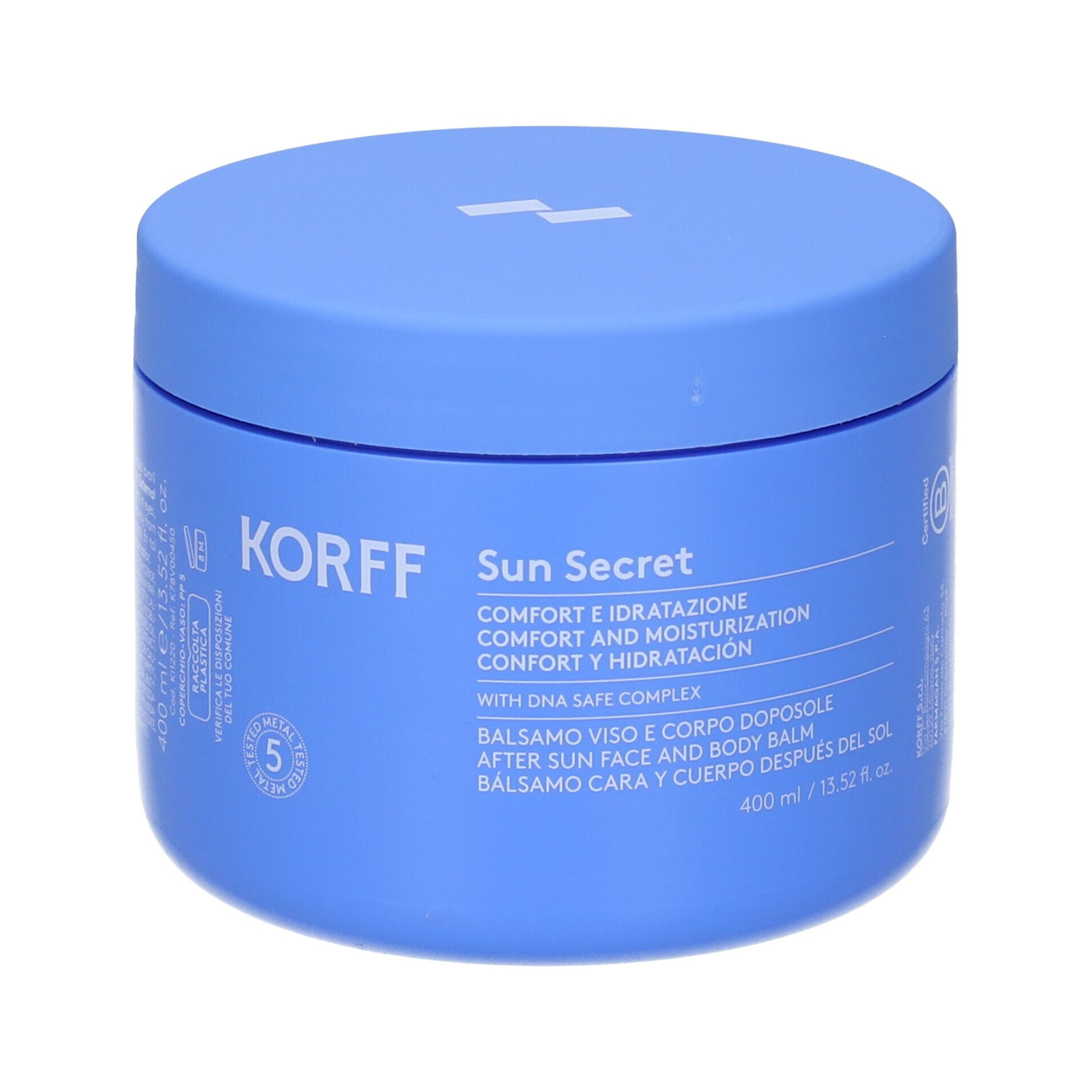 989854322 - KORFF SUN SECRET DOPOSOLE BALSAMO 400 ML - 4800141_1.jpg