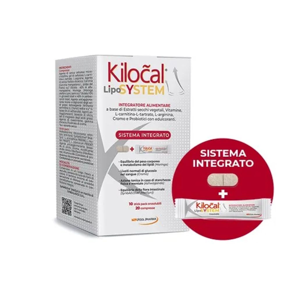 947221242 - KILOCAL LYPO SYSTEM 20 COMPRESSE + 10 STICK OROSOLUBILI - 4788929_1.jpg