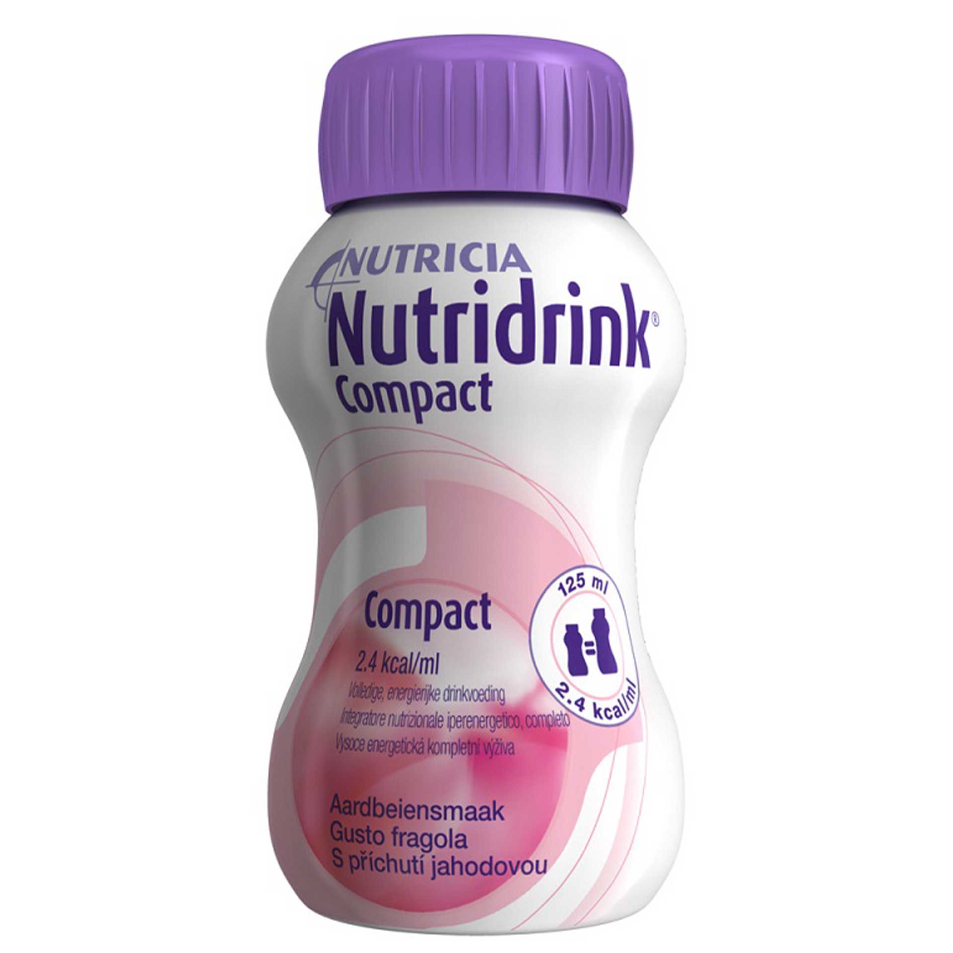 Nutridrink Compact Supplemento Nutrizionale Gusto Gusto fragola 4x125ml