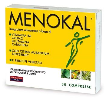 Menokal Integratore controllo del peso 30 Compresse