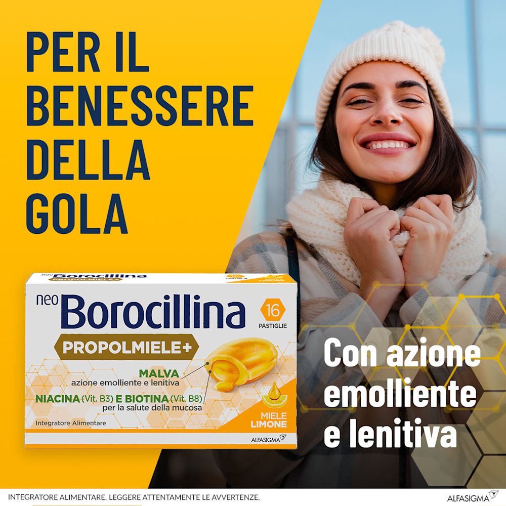 image - 981647858 - NEOBOROCILLINA PROPOLMIELE+ MIELE/LIMONE 16 PASTIGLIE DA 3,4 G - 4709593_2.jpg