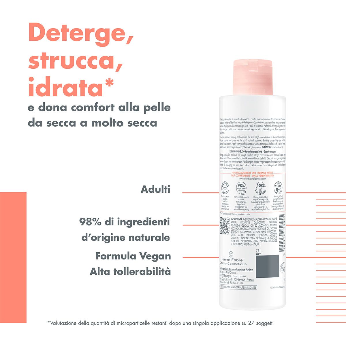 985917905 - Avène Les Essentiels Latte detergente Pelle sensibile secca 200ml - 4711373_4.jpg