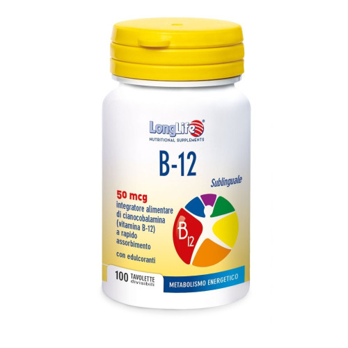 934038858 - Longlife B12 50 Mcg Integratore Vitamina B12 100 Tavolette - 7873775_2.jpg