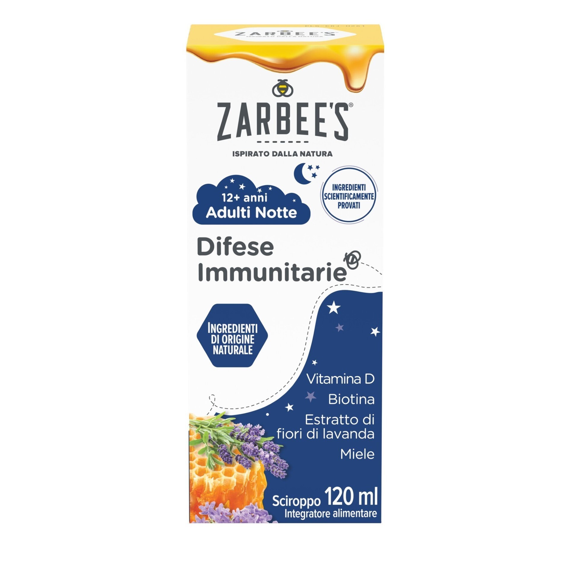 Zarbeès Difese Immunitarie Adulti Notte 120ml