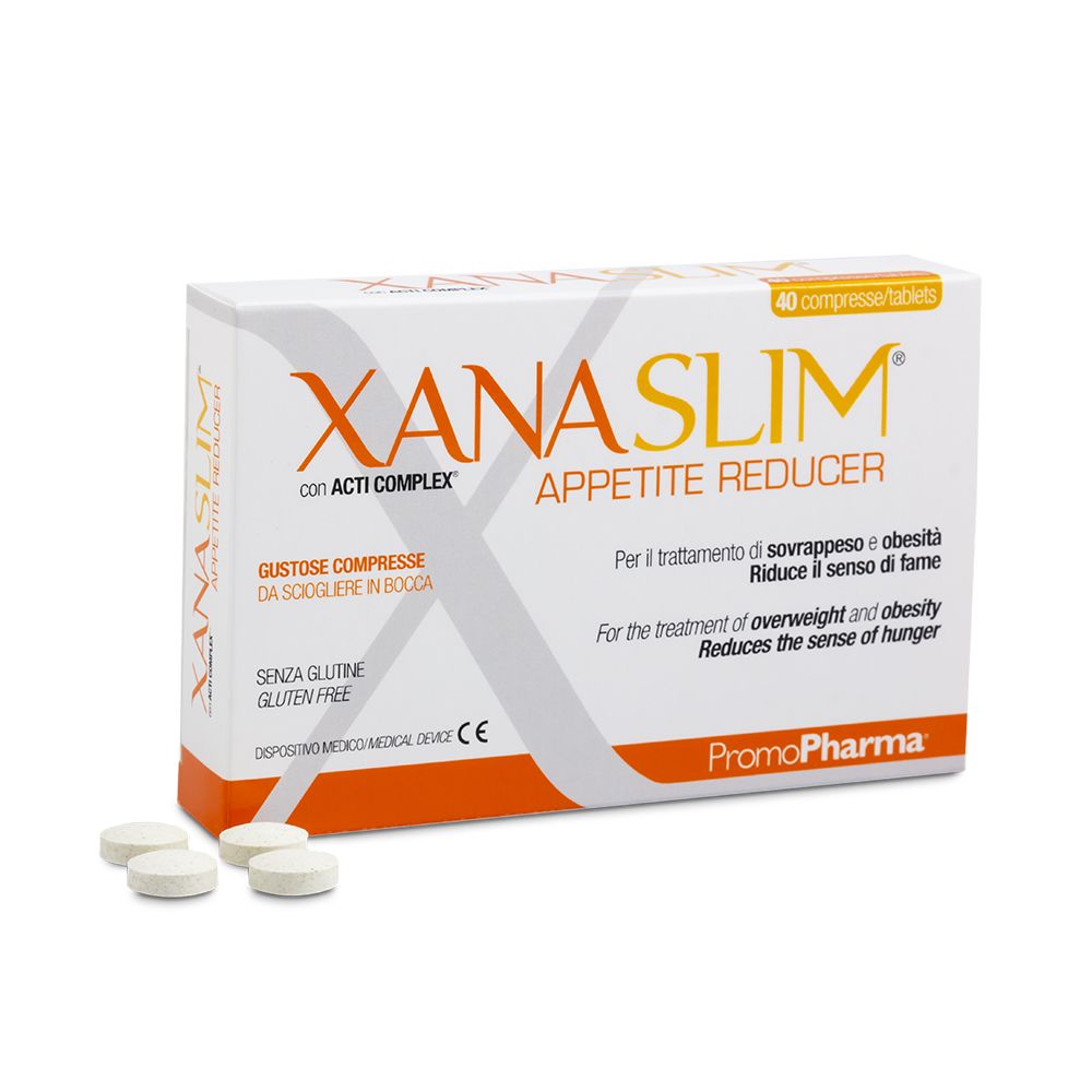 Xanaslim Appetite Reducer Integratore Controllo Della Fame 40 Compresse