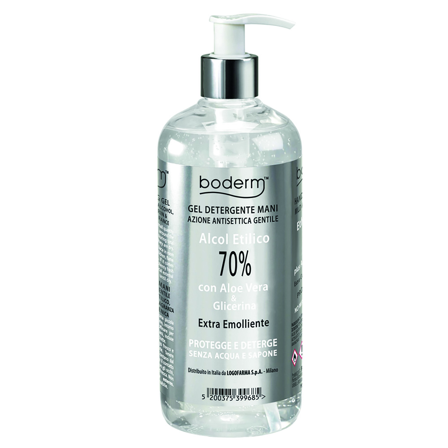 Boderm Gel detersione Mani Premium Edition 500ml