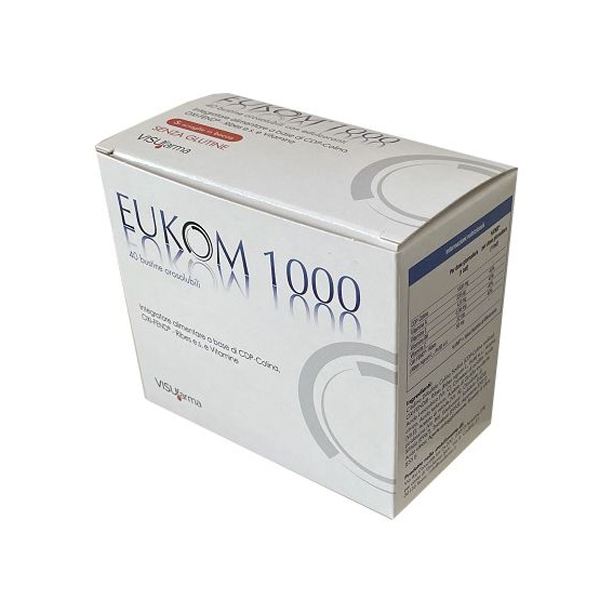 Eukom 1000 Integratore Vista 40 Bustine Orosolubili