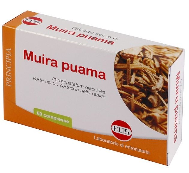 Muira Puama Integratore Tonificante 60 Compresse