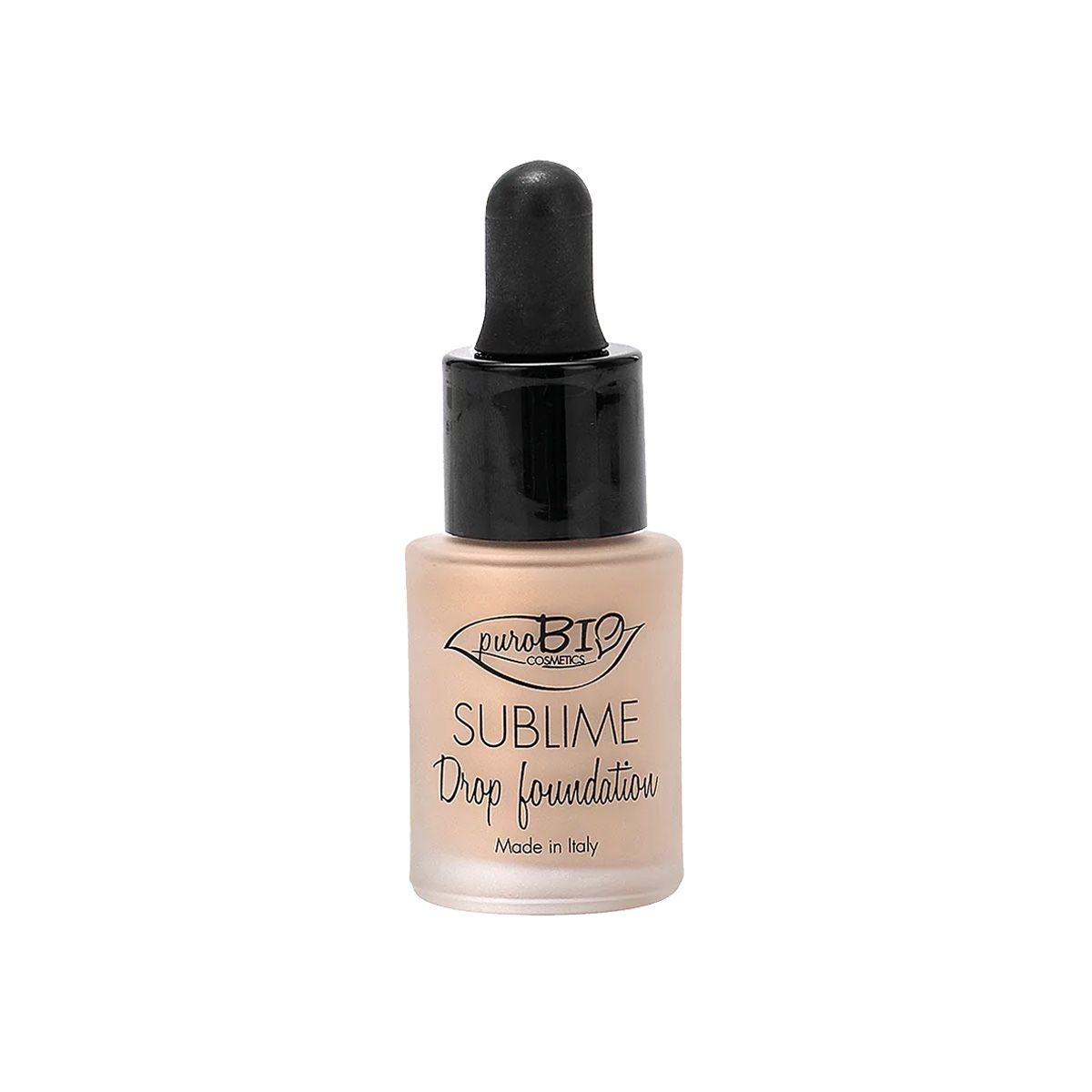 Purobio Sublime Drop Foundation Fondotinta Biologico 01