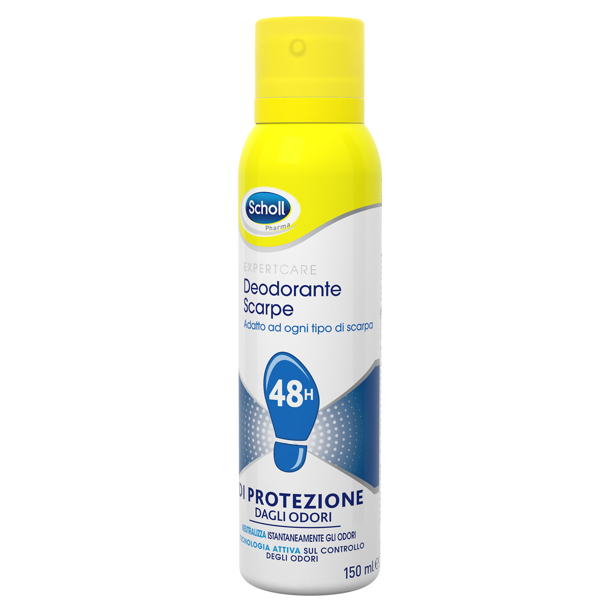 Scholl Deodorante Spray Scarpe 48h Di Protezione Dagli Odori 150ml