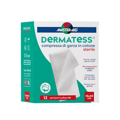 image - 987292620 - Compresse di garza sterile in cotone 18x40cm, ideali per la detersione e la disinfezione di ferite di ogni tipo. - 4744067_2.jpg