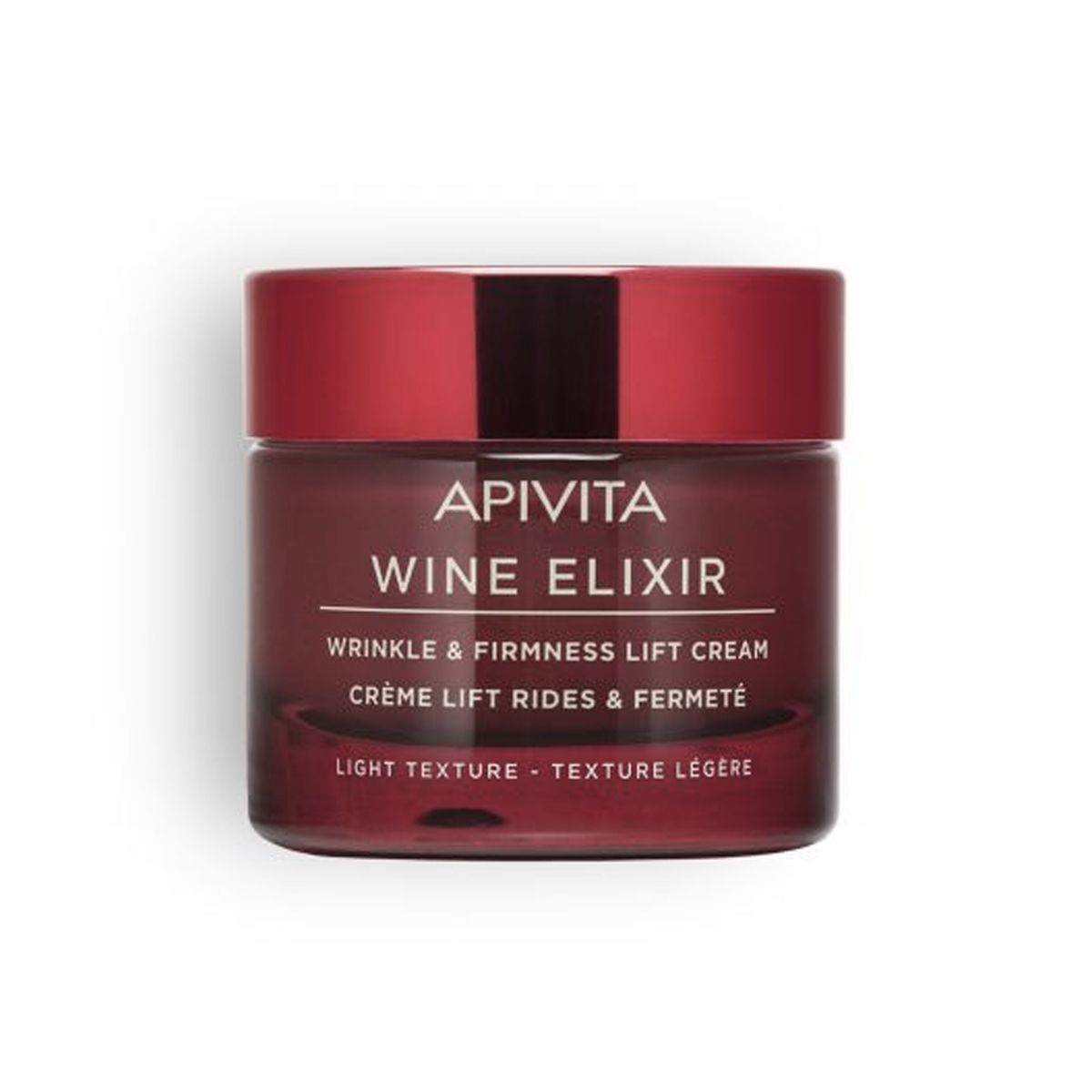 Apivita Wine Elixir Crema Liftante Rughe E Compattezzatexture Leggera 50ml