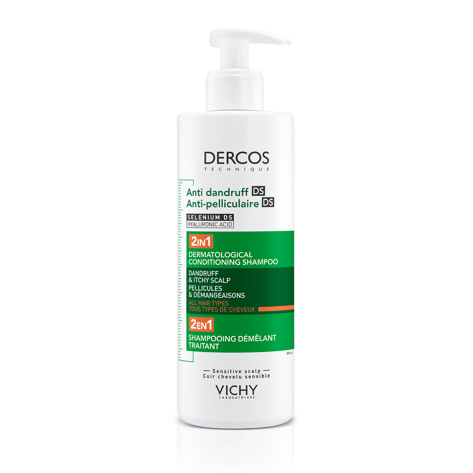 image - 988049969 - DERCOS TECHNIQUE ANTI DANDRUFF SHAMPOO 2IN1 400 ML - 4754056_1.jpg