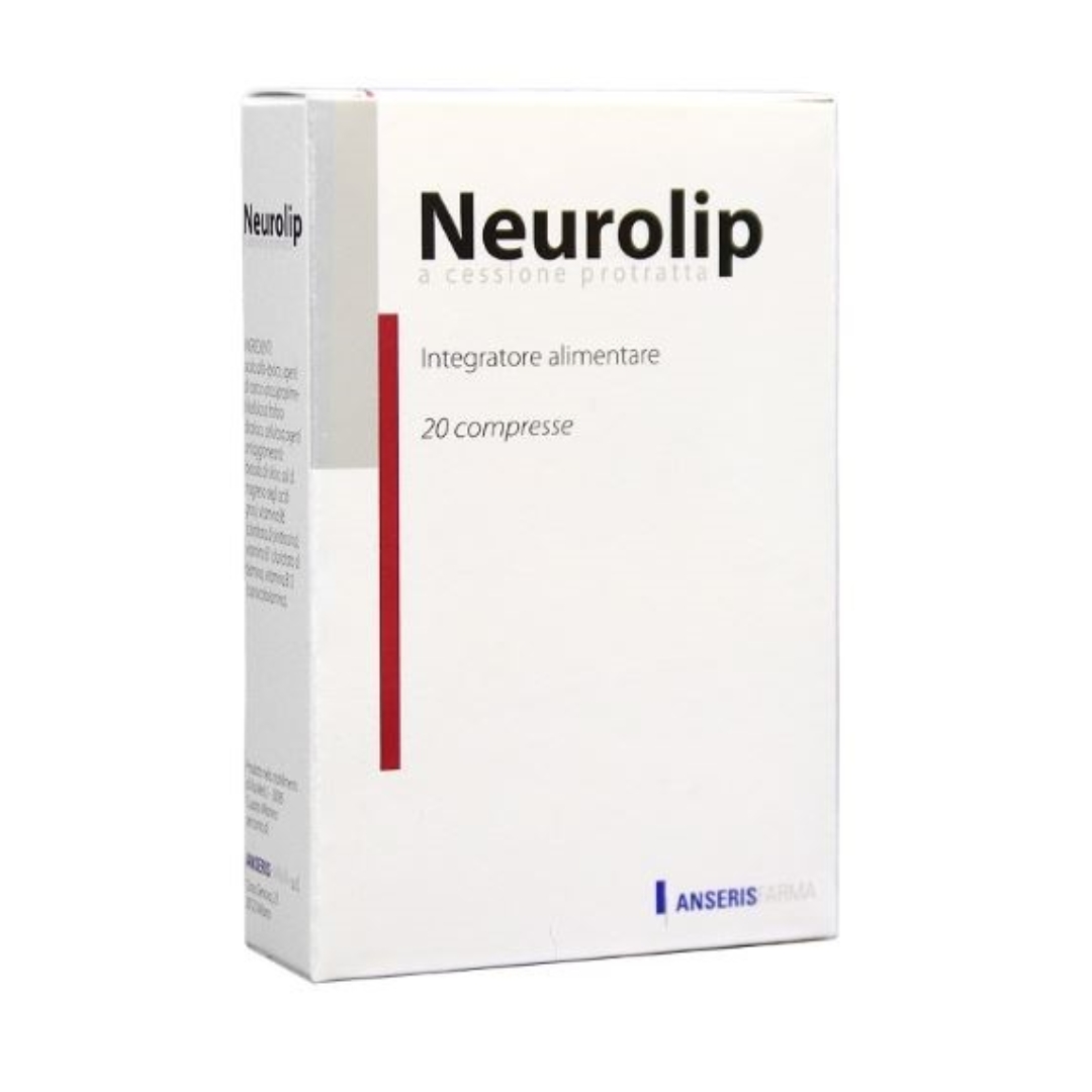 Neurolip Integratore Sistema Nervoso 20 Compresse