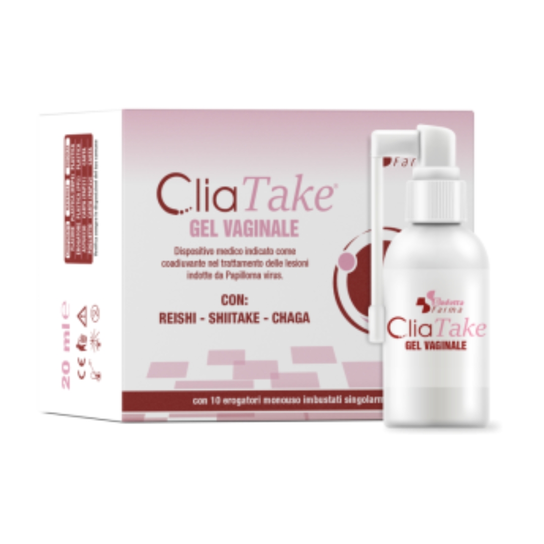 Cliatakegel Gel Vaginale Per Trattamento Lesioni Papilloma Virus 20ml