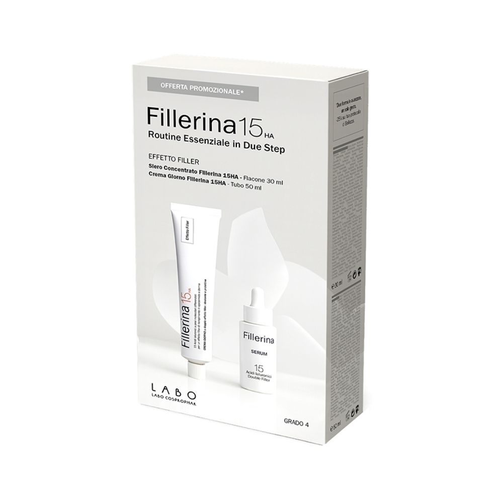 image - 951457555 - FILLERINA 15HA ROUTINE ESSENZIALE EFFETTO FILLER CREMA GIORNO 50 ML + SERUM CONCENTRATO GRADO 4 30 ML - 4859284_2.jpg