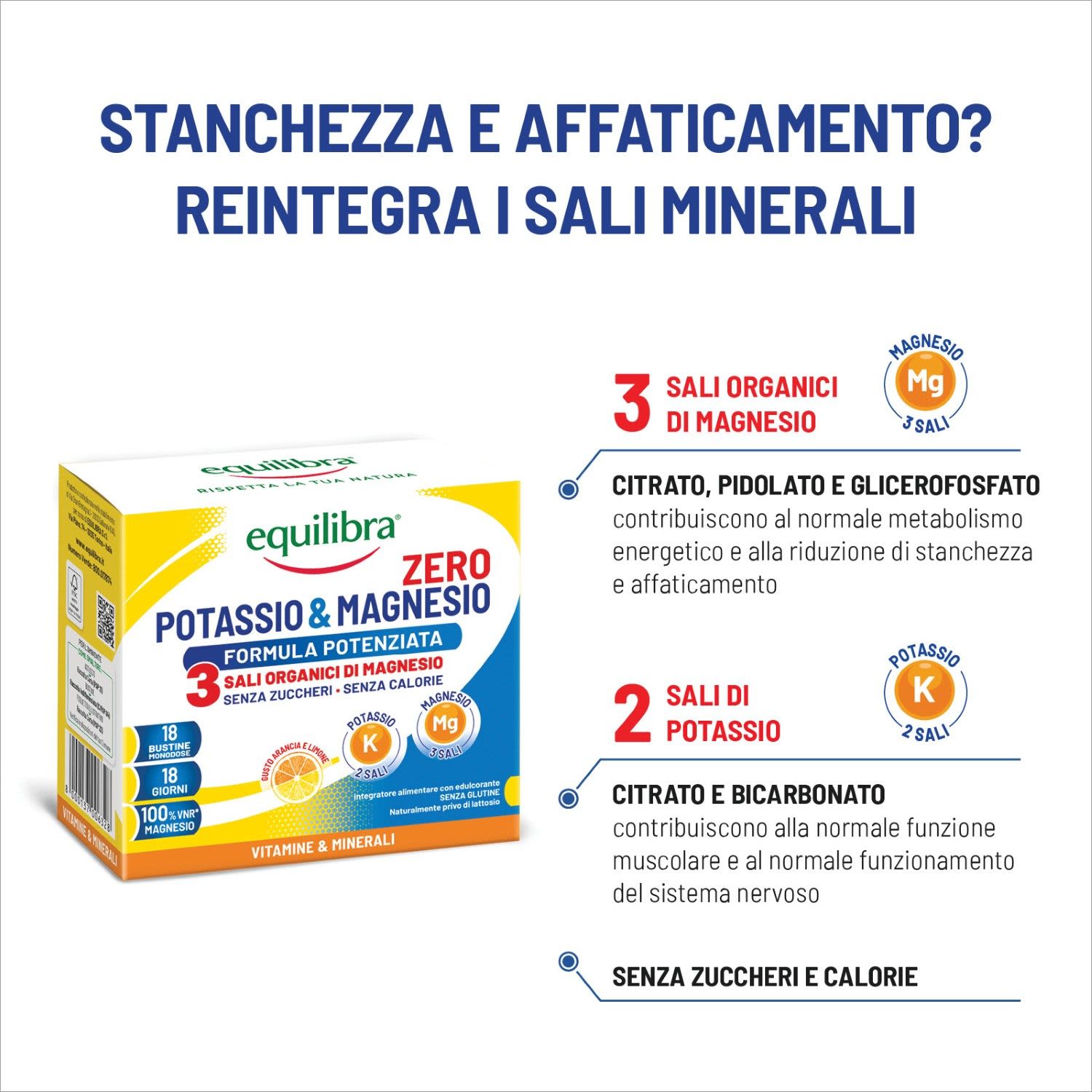 image - 986147130 - Equilibra Potassio Magnesio Zero3 Integratore 18 bustine - 4743005_3.jpg