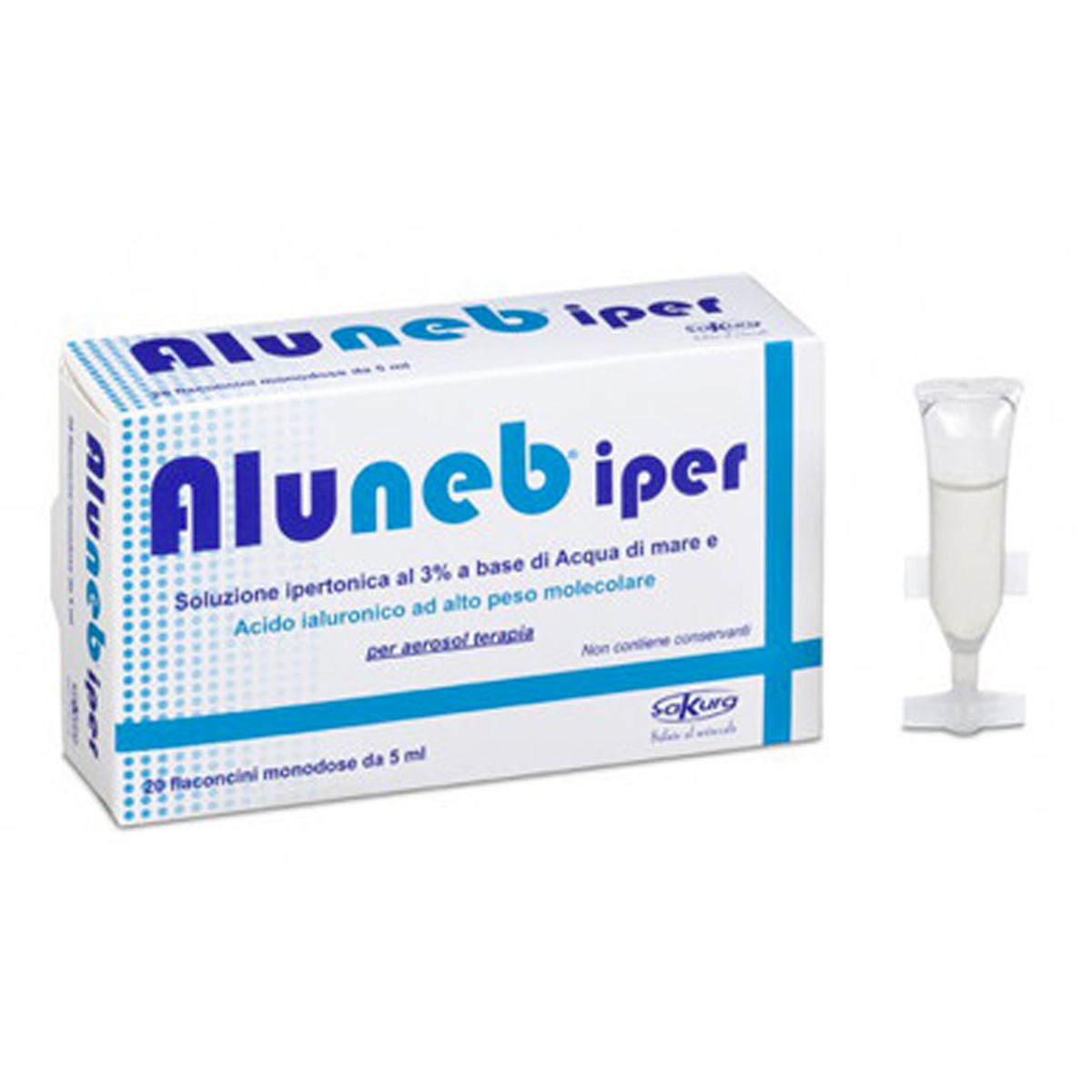 Aluneb Soluzione Iper 20fl 5ml