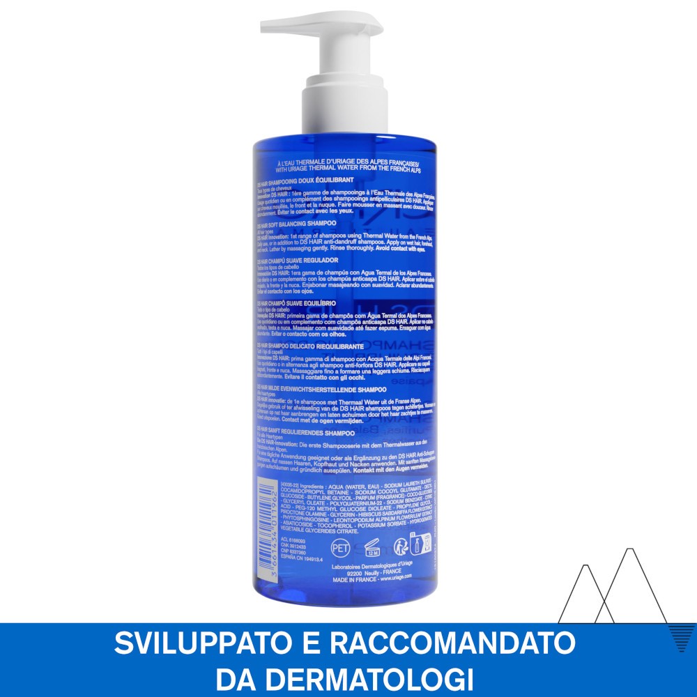 image - 979237916 - URIAGE DS HAIR SHAMPOO DELICATO RIEQUILIBRANTE 500 ML - 4735317_5.jpg