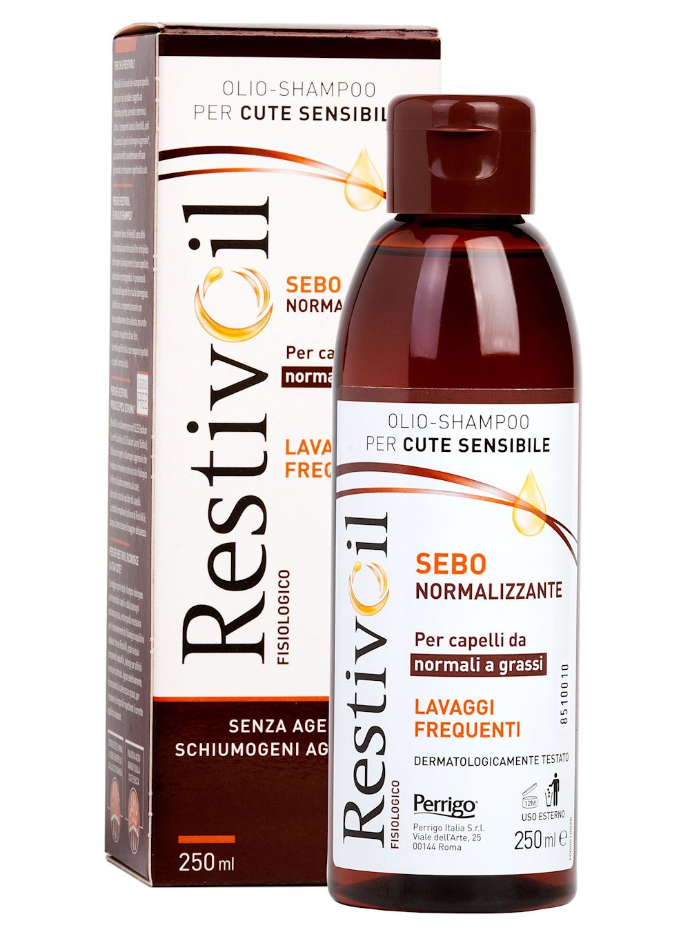 905954982 - Restivoil Olio Shampoo Fisiologico sebonormalizzante cute sensibile 250ml - 7873089_2.jpg