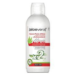 Zuccari Aloevera2 Succo Polpa Aloe + Anti ossidante 1 Litro