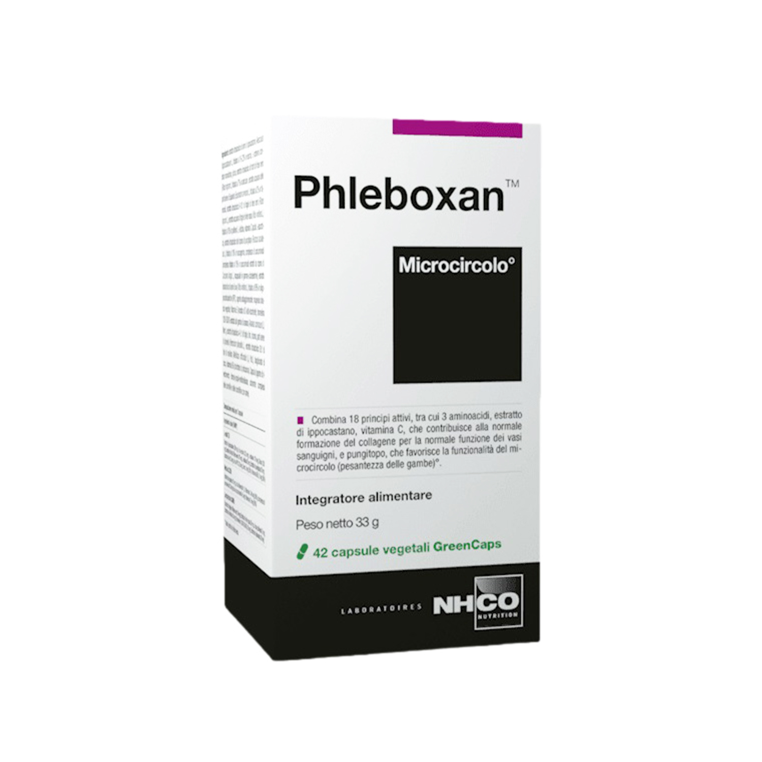 image - 980523056 - Integratore alimentare in capsule vegetali che supporta la funzionalit&agrave; del microcircolo e della circolazione venosa, utile per contrastare la sensazione di gambe pesanti. - 4711173_2.jpg