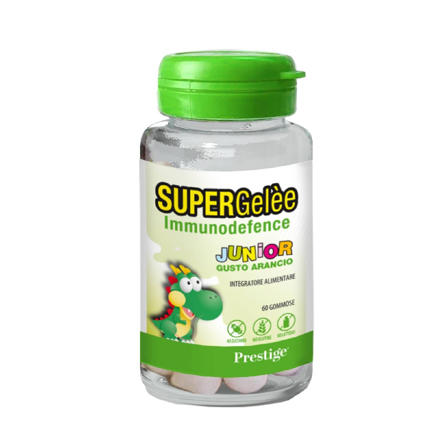 Supergelee Immunodefence Junior Integratore 60 Caramelle