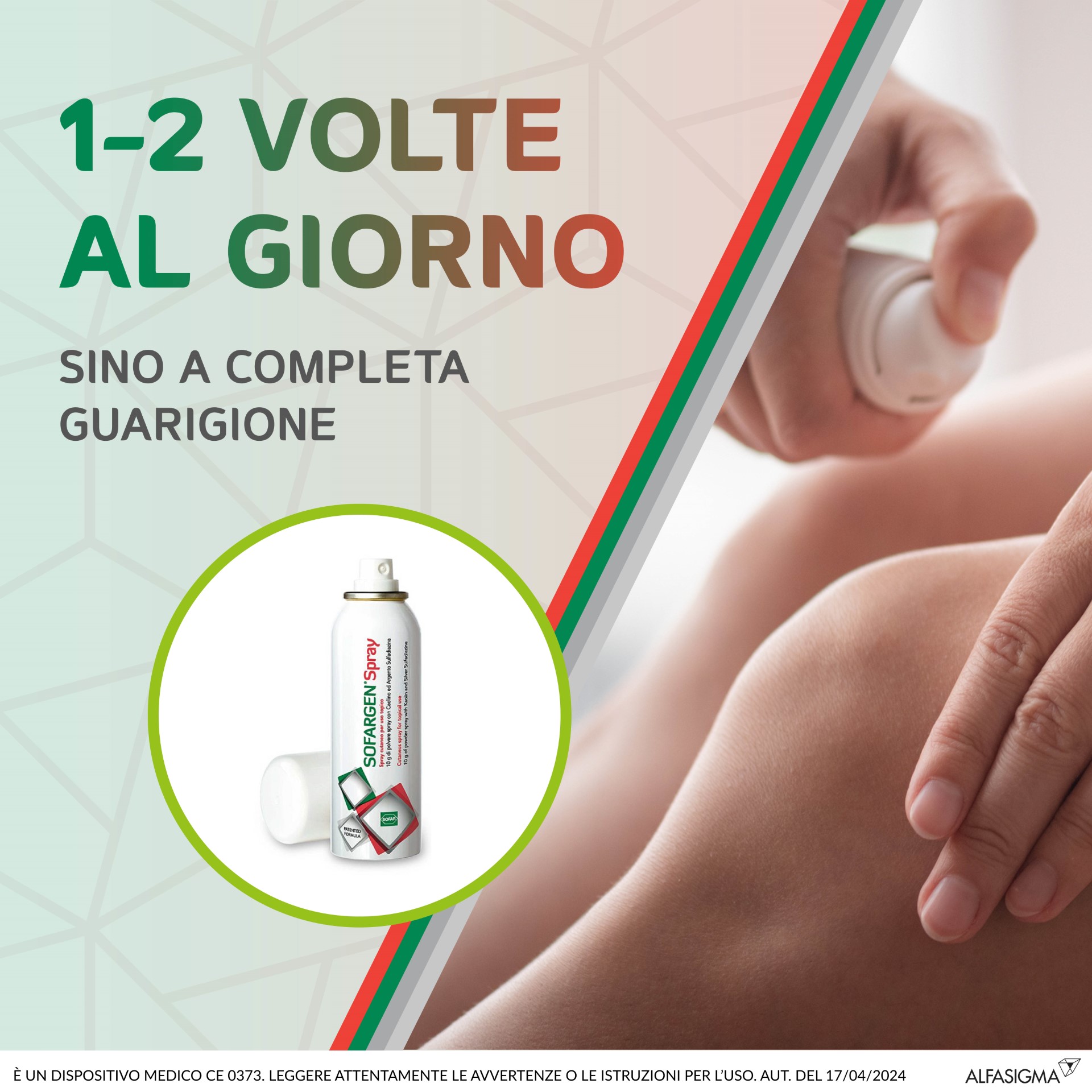 image - 921773836 - MEDICAZIONE IN POLVERE SPRAY CON CAOLINO E ARGENTO SULFADIAZINA 1% SOFARGEN SPRAY 10 G BOMBOLETTA PRESSURIZZATA 125 ML - 7874537_6.jpg