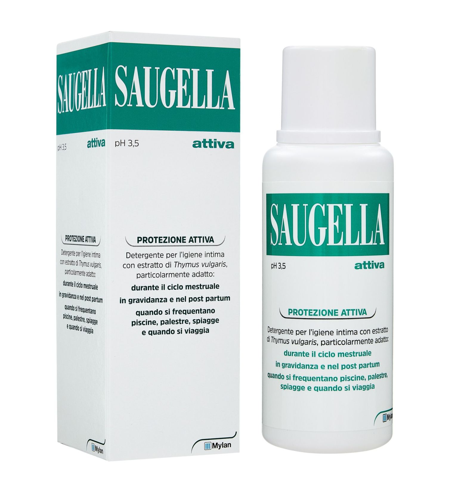 908961422 - Saugella Protezione Attiva Detergente Intimo a base di Thymus Vulgaris 250ml - 7873577_2.jpg