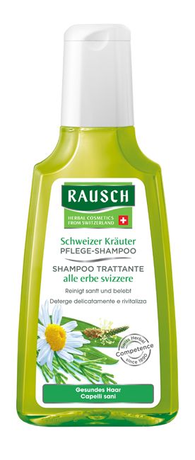 Rausch Shampoo Trattante Alle Erbe Svizzere Capelli Sani 200ml