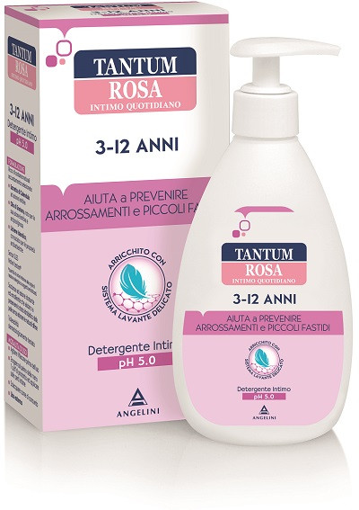 Tantum Rosa 3-12 Anni Detersione intima 200ml