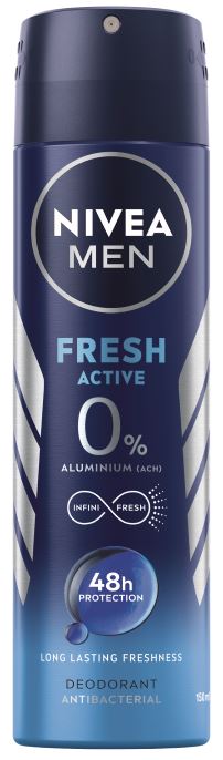 Nivea Men Fresh Active Deodorante Spray 150ml