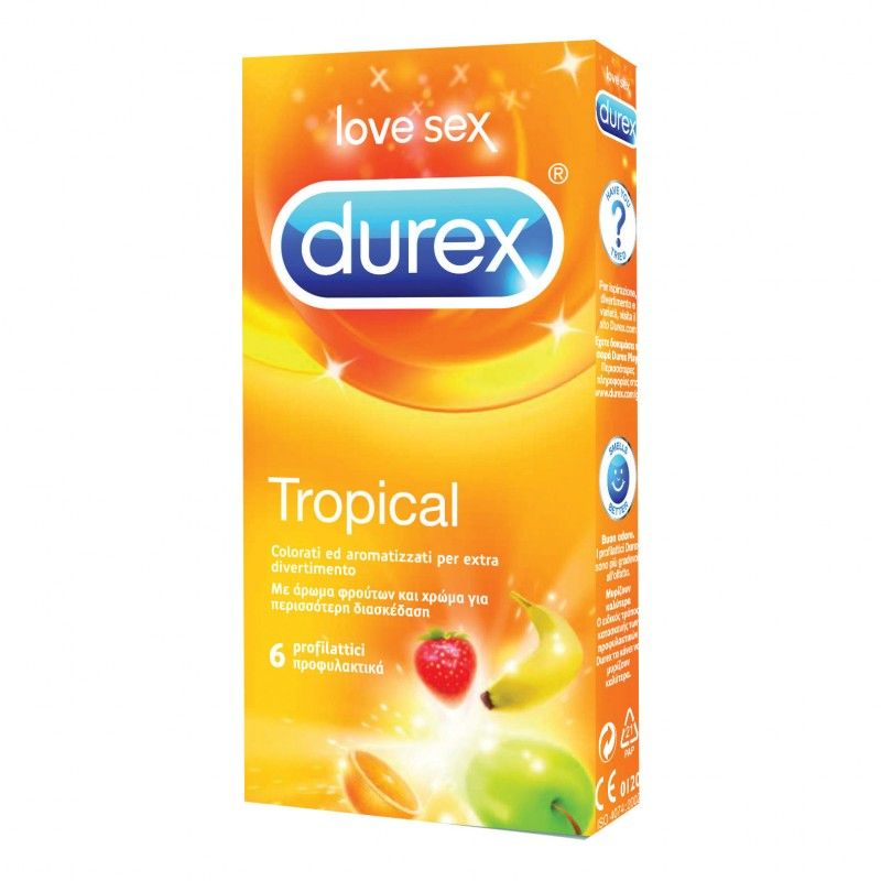 Durex Tropical Easy On Preservativi 6 Pezzi