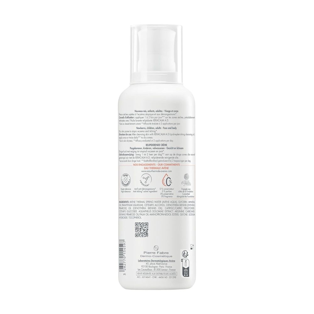 986899449 - EAU THERMALE AVENE XERACALM AD CREMA LIPORESTITUTIVA 400 ML NUOVA FORMULAZIONE - 4752743_4.jpg