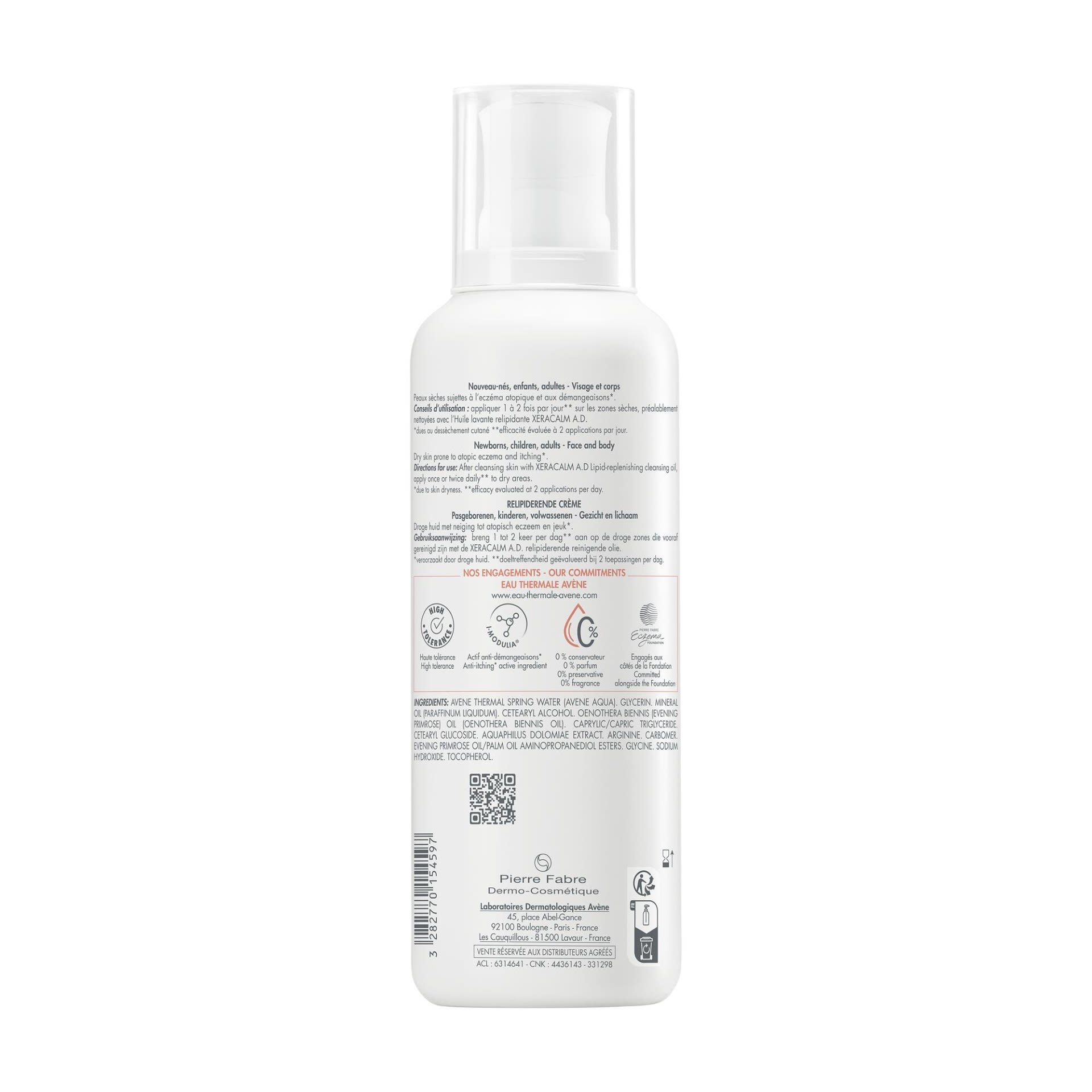 986899449 - EAU THERMALE AVENE XERACALM AD CREMA LIPORESTITUTIVA 400 ML NUOVA FORMULAZIONE - 4752743_4.jpg