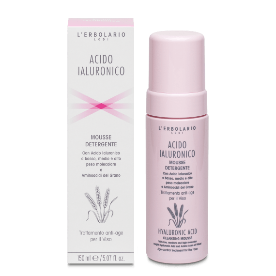 L'erbolario Mousse Detergente Acido Ialuronico 150ml