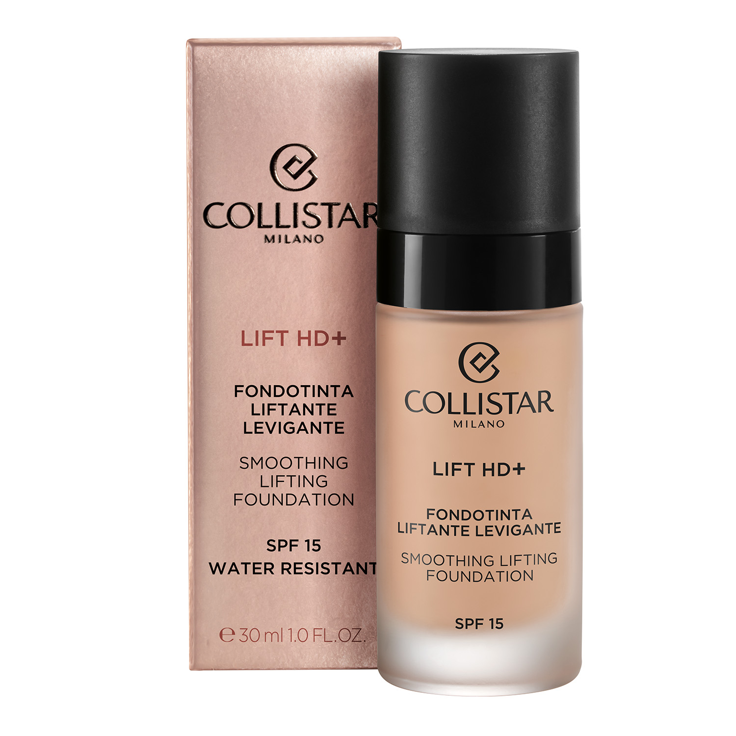 Collistar Lift Hd+ Fondotinta Liftante azione levigante 3g Naturale Dorato 30ml