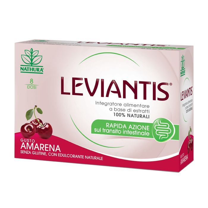 Leviantis Integratore Stitichezza Gusto Amarena 16 Bustine