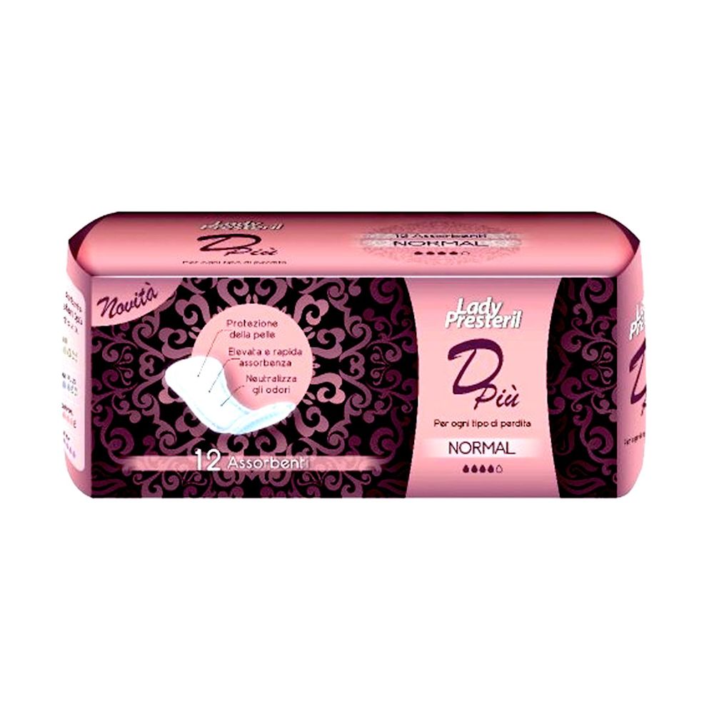927025419 - Lady Presteril Dpiu' Normal Assorbenti giorno 12 pezzi - 4703528_2.jpg
