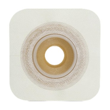 image - 930994835 - Placca convessa pretagliata con flangia da 45 mm e apertura per stoma da 19 mm, realizzata in Durahesive e cerotto microporoso, confezione da 5 pezzi. - 4874538_2.jpg