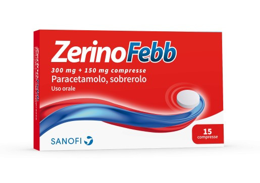 Zerinofebb 300+150mg per Adulti 15 Compresse