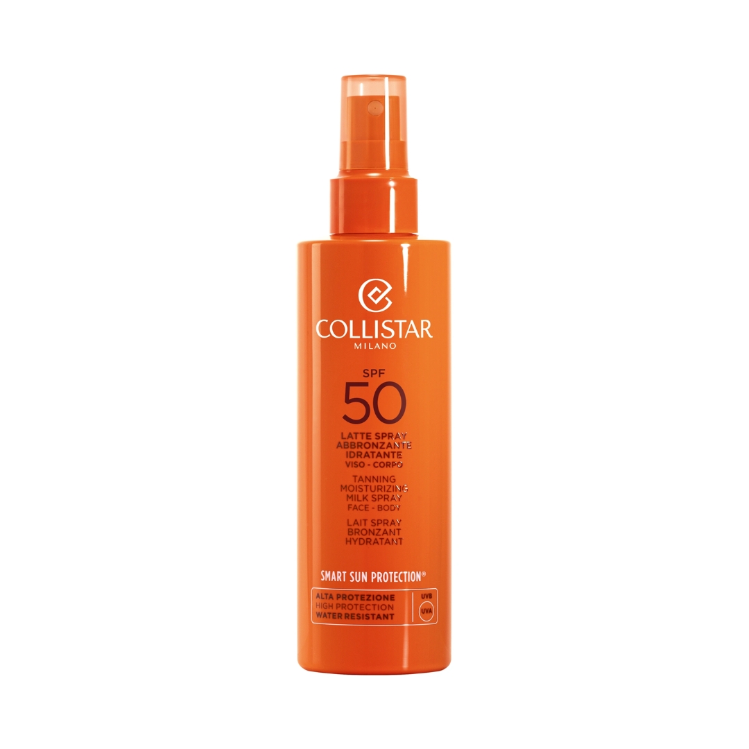 image - 950044014 - Latte spray solare Collistar SPF50, protegge la pelle dai raggi UVA, UVB, IR e luce blu favorendo un&rsquo;abbronzatura intensa e uniforme. - 4809877_1.jpg