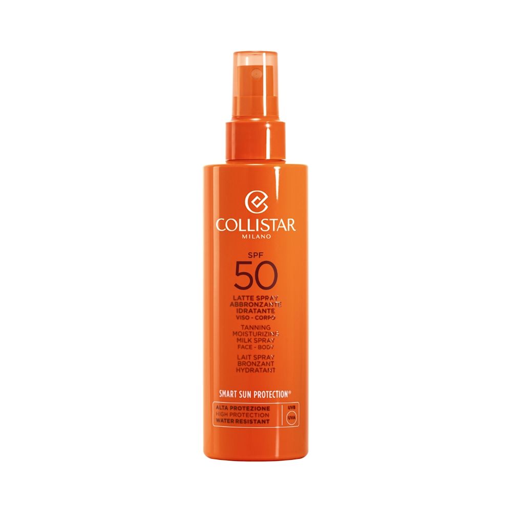 image - 950044014 - Latte spray solare Collistar SPF50, protegge la pelle dai raggi UVA, UVB, IR e luce blu favorendo un’abbronzatura intensa e uniforme. - 4809877_1.jpg