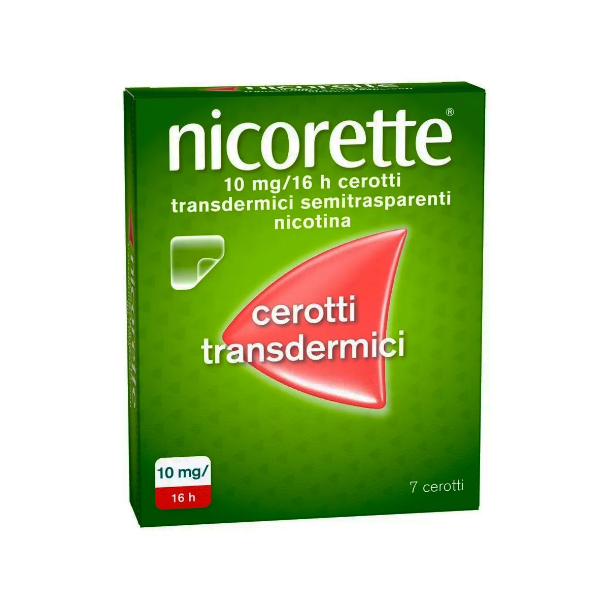 Nicorette Cerotti Transdermici 10 Mg Smettere Di Fumare 7 Pezzi