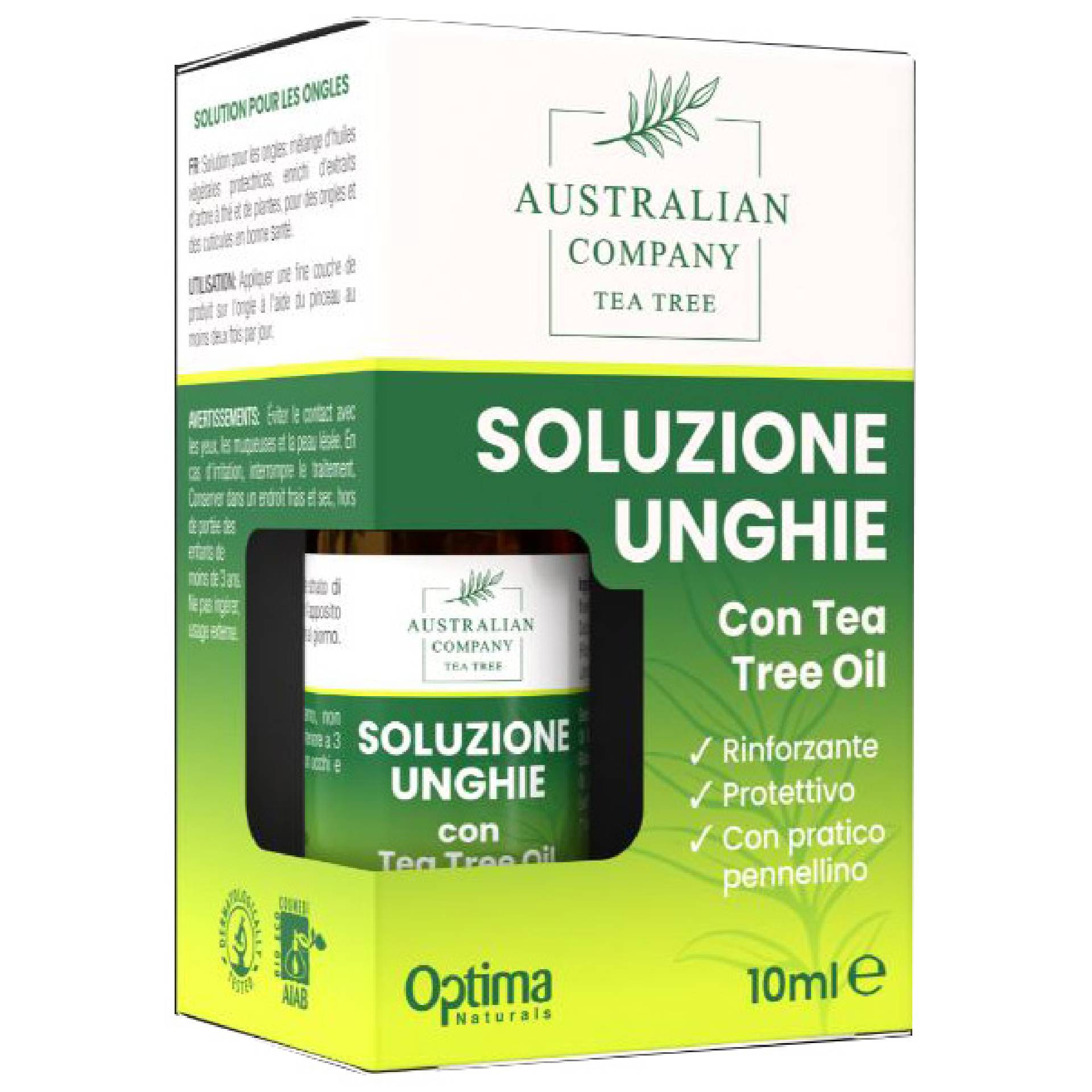 Optima Australian Tea Tree Soluzione Unghie 10ml