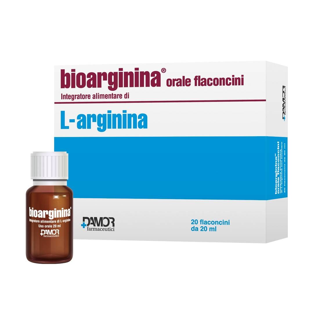 Bioarginina Orale Integratore 20 Flaconcini