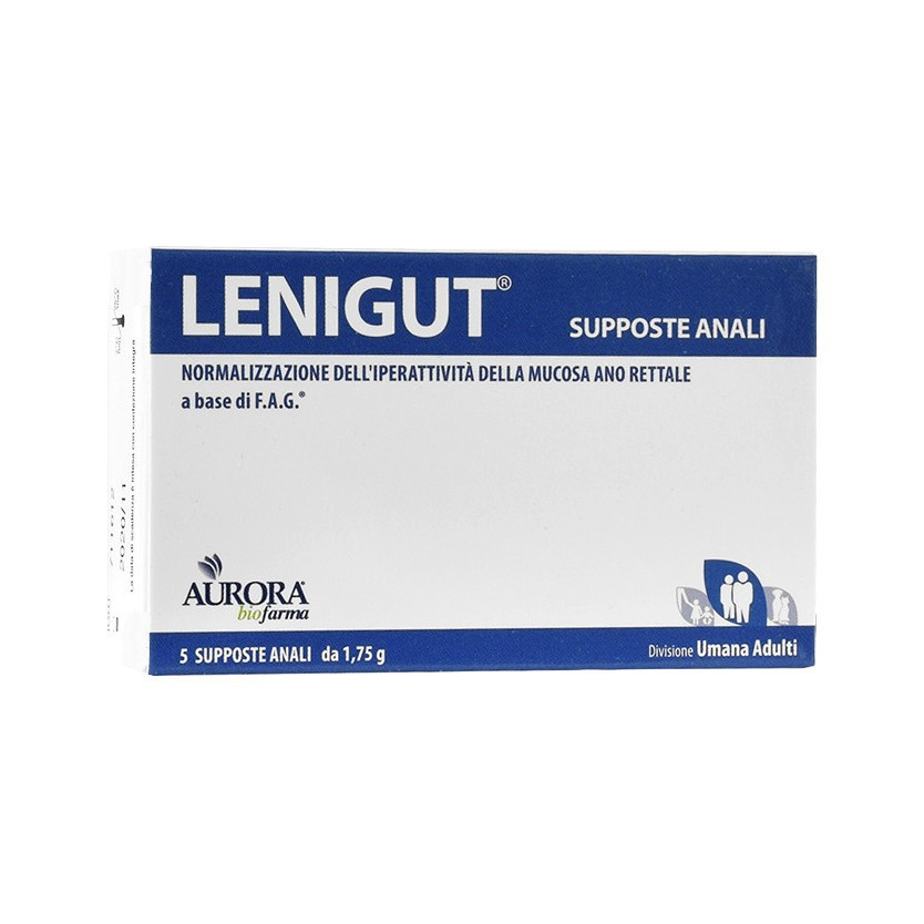 Lenigut Supposte Anali 5 Pezzi